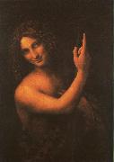  Leonardo  Da Vinci Saint John the Baptist china oil painting artist
